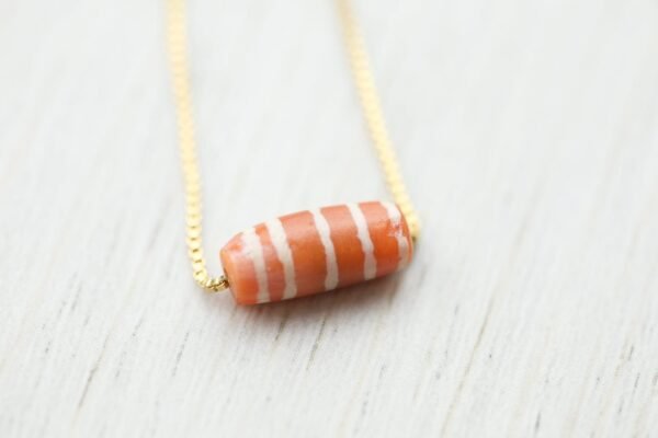 Ancient Striped Carnelian Bead - Image 2