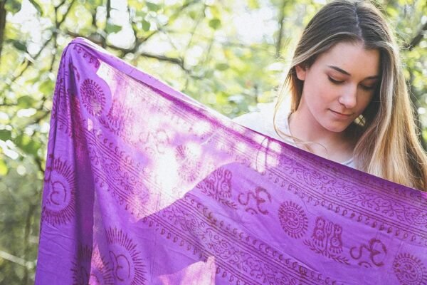 Sensational Prayer Scarf/Shawl from Kathmandu - Image 5